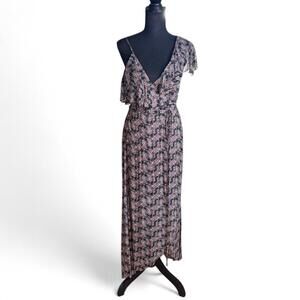 Karina Grimaldi vintage silk maxi dress Size Medium